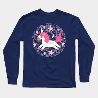 Cute Unicorn Long Sleeve T-Shirt